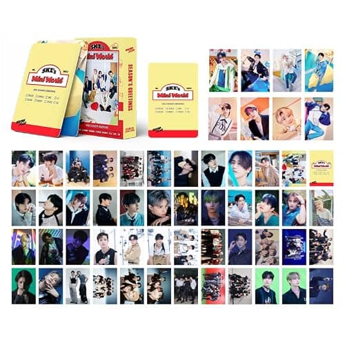 ZHENGGE 5 Stück/275 Stück Stray Kids 5 Star Lomo Karte Kpop Fotokarten Grußkarte mit Postkartenbox thumbnail 6