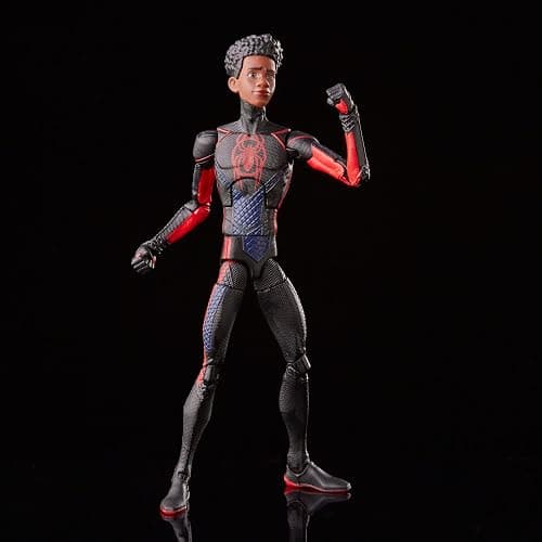 Spider-Man Hasbro Marvel Legends Series Miles Morales 6-Inch Inspired Movie Action Figure Across The Verse (Part One) - 3 Accessories thumbnail 5