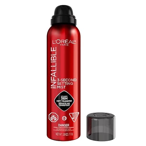 L’Oréal Paris Infallible 3-Second Makeup Setting Spray Jumbo Size, Microfine Mist for up to 36H Wear, Lightweight, Transfer Proof, Waterproof, Dries in 3 seconds, 150ml thumbnail 8