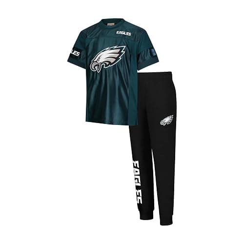 Ultra Game Youth NFL Official Super Soft Jersey & Jogger Sweatpants Set - Image 1