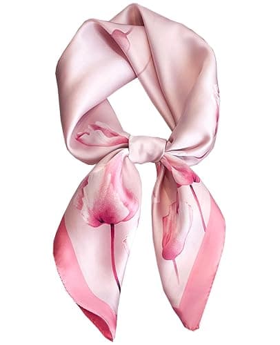 Dailyacc Hair Bandanas Scarf For Women Lightweight Fashion Neck Silk Satin Head Scarves For Sleeping Handbags Scarf - Image 1