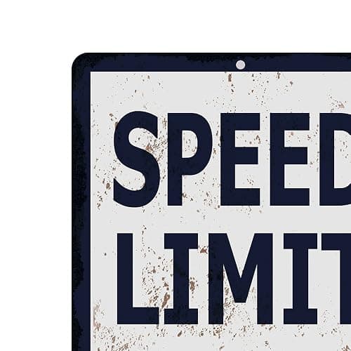 Funny Speed Limit 200 Sign, 8x12" Rust-Free Aluminum Road Sign - Cool Stuff Gift for Guys Room & Teen Boy Bedroom Decor | Durable Metal Tin Sign Wall Art for College Dorm & Garage thumbnail 3