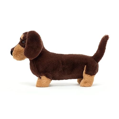 Jellycat Otto Sausage Dog Stuffed Animal, Medium 11.5 inches - Dogs and Puppies Plush Toy - Classic Children's Gift thumbnail 4