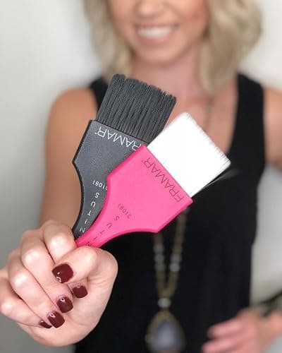 FRAMAR Power Painter Hair Dye Brush - Versatile Brush for Hair Coloring and Dying with Precise Application thumbnail 7
