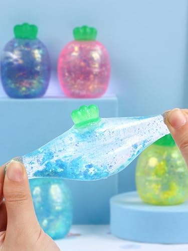 FQZWONG Birthday Party Favors Always Returns to Its Square Shape Squeeze Ball Set Stress Relief & Fidget for ADHD Sensory Squeeze Stress Balls Increase Entertainment Ages 3 and Up thumbnail 8