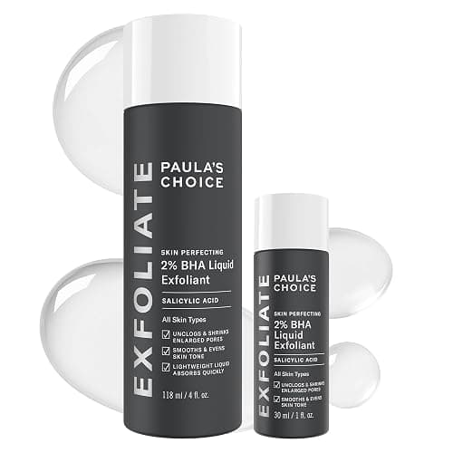 Paula's Choice SKIN PERFECTING 2% BHA Liquid Exfoliant with Salicylic Acid, Facial Polish for Enlarged Pores, Wrinkles & Fine Lines, Suitable for Blackhead-Prone Skin, Fragrance-Free - Image 1