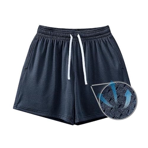 Waghaw Mens Mesh Shorts 6Inch/9Inch Inseam Mens Athletic Shorts Breathable Fabric for Gym and Workouts - Image 1