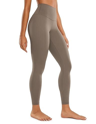 CRZ YOGA Butterluxe High Waisted Lounge Legging 25" - Buttery Soft Workout Yoga Pants for Women - Medium - Nomad Grey