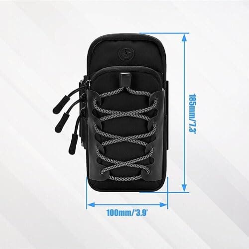 FITALA Motorcycle Handlebar Storage Bag with USB Charging Port, Waterproof Pouch for Sur-ron Light Bee X Segway, Black thumbnail 8