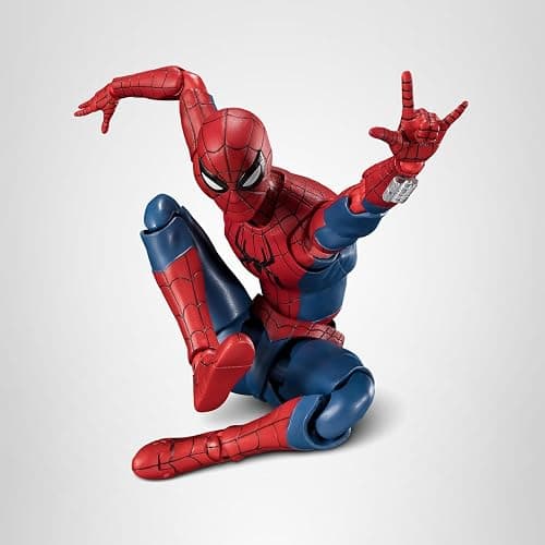 TAMASHII NATIONS - Marvel - Spider-Man (Spider-Man: Brand New Day) S.H.Figuarts Action Figure | Spider-Man Brand New Day 6 Inch Action Figure S.H. Figuarts - Spider-Man thumbnail 9