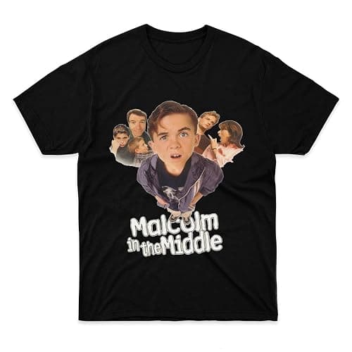Mens Womens Tshirt Malcolm in The Middle Shirts for Men Women Gift Perfect Mon - Image 1