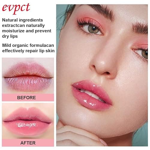 evpct 3Pcs Magic Color Changing Lipstick 24 Hours Original for Women Lasting Waterproof, Aloe Vera Strawberry Black Red Cherry PH Mood Permanent Hardpointing color changing Lipstick Tinted Lip balms - 3 Count (Pack of 1) - 3Pcs Aloe Vera Strawberry Red Cherry - New thumbnail 5