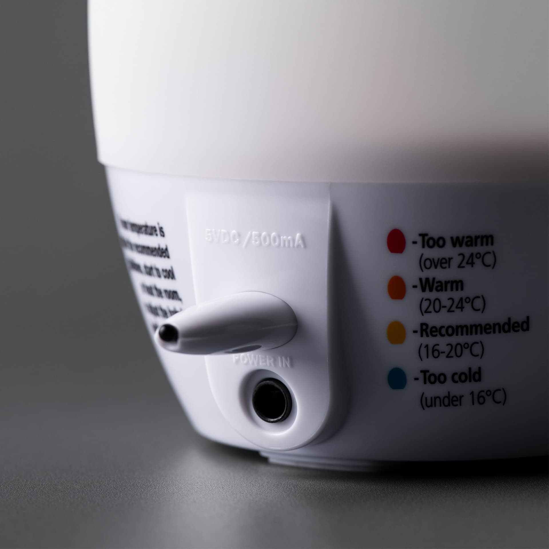 Tommee Tippee Groegg2 Digital Colour-Changing Nursery Thermometer and Nightlight, USB-Powered, Digital Temperature Display thumbnail 6