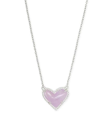 Kendra Scott Ari Heart Adjustable Length Pendant Necklace for Women, Fashion Jewelry - Image 1