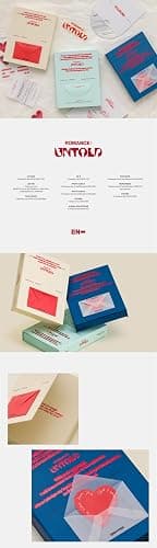 ENHYPEN ROMANCE : UNTOLD 2nd Album with Tracking EN Standard INCEPTIO Version thumbnail 2