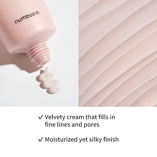 numbuzin No.3 Cream | Velvet Beauty Cream | Hydration, Textured Skin, Poreless, Smooth Skin, Makeup Prep, Primer, Niacinamide | 2.02 fl. oz. thumbnail 3