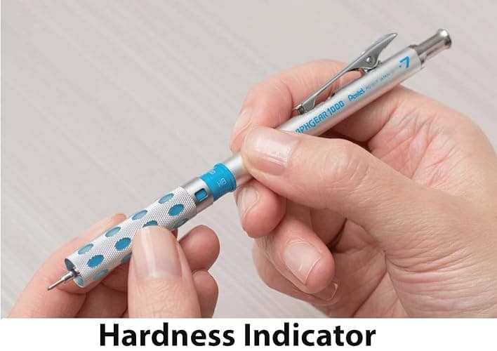 Pentel GraphGear 1000 Mechanical Pencil - Automatic Drafting Pencil - 0.7mm Lead Size - Includes 50 Lead Refills & 4 Eraser Refills thumbnail 4