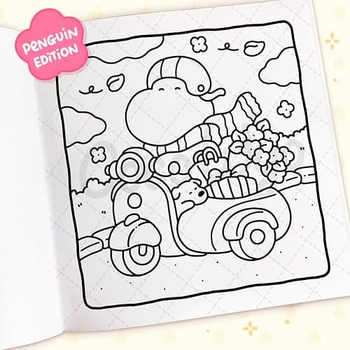 Cozy Friends: A relaxing cosy colouring book, from the bestselling author (Coco Wyo) thumbnail 9