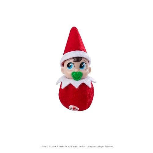 The Elf on the Shelf Frost Pips Mini Blooms Elf Baby Boy with Blue Eyes - Includes Frost Flower Cradle - for Ages 3 Years and Above thumbnail 6