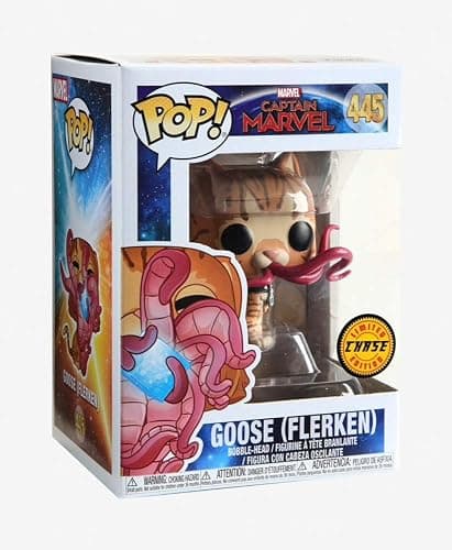 Funko POP! Captain Marvel Goose (Flerken) 3.75" Chase Variant Vinyl Figure thumbnail 2