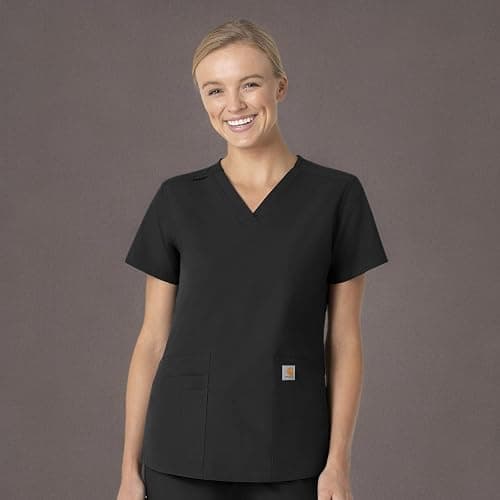 Carhartt Womens Women's Force® Modern Fit V-Neck Top thumbnail 11
