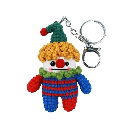 FYZ Brothers Hand Made Cute keychains for Women,Funny Birthday Christmas Gift Decorate of Car Key,Backpack Pendant - Image 1