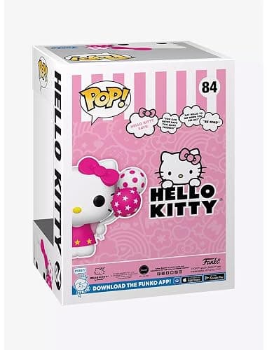 Funko Pop! Hello Kitty (with Balloons) Vinyl Figure Exclusive #84 thumbnail 4