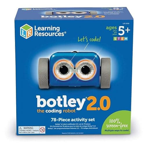 Learning Resources Botley 2.0 The Coding Robot Activity Set | STEM Toy, Robots for Kids, Early Programming Robot Kit, Screen Free Coding for Kids 5-7, Elementary and Homeschool Essentials thumbnail 3