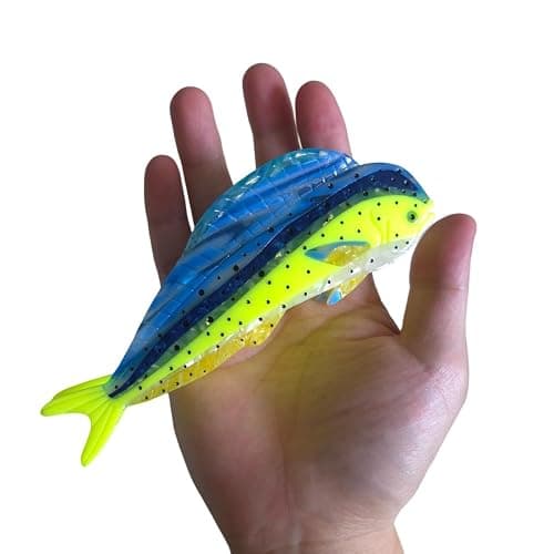 Novelty Aquatic Animals Hair Clips,Mahi-Mahi Fish Hair Clip,Cellulose Acetate Hair Clips,Big Claw Clips for Women thumbnail 3