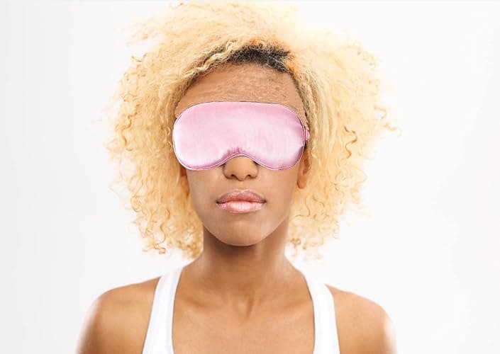 Sleep Eye Mask for Sleeping,Soft and Comfortable Fabric, Eye Shade Cover for Travel,Nap,Night thumbnail 5