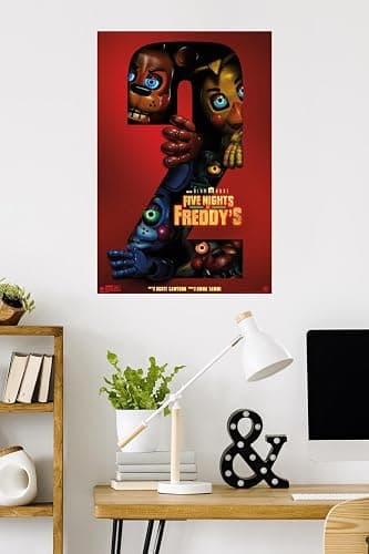 Five Nights at Freddy's Movie 2 (2025) - Withered One Sheet Wall Poster, 34L" x 22.4W", Unframed Version thumbnail 2