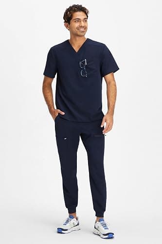 Fabletics Men's All-Shift 5-Pocket Scrub Jogger - MotionTech, 4-Way Stretch, Pocket-Packed, Lightweight, Semi-Slim Fit thumbnail 5