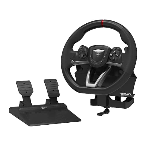 Hori Volante RWA Racing Wheel Apex - PS5 - PS4 - PC - Ufficiale Sony, nero thumbnail 9