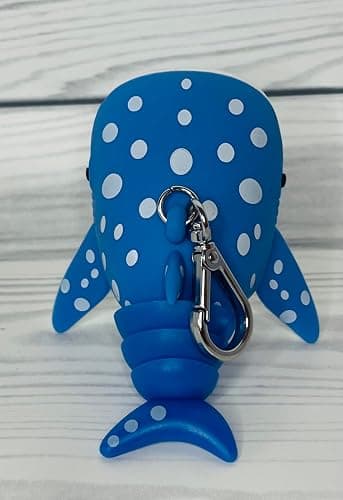 Bath and Body Works Blue and White Shark Pocketbac Hand Sanitzer Holder thumbnail 4