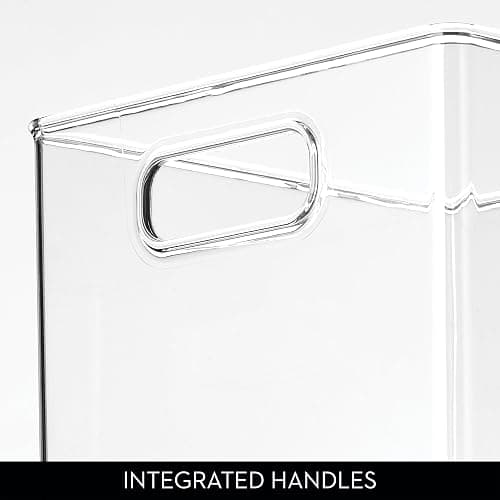 iDesign Pantry Storage Bin with Handles for Kitchen Cabinets or Fridge - Clear - Made in USA thumbnail 5