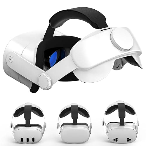 Adjustable Comfort Head Strap for Meta Quest 3S/Quest 3/Quest 2 - Elite Strap Replacement for Enhanced Support, Reduced Pressure & VR Gaming Immersion (T4 Quest 3S/Quest 3/Quest 2 Head Strap) - Image 1