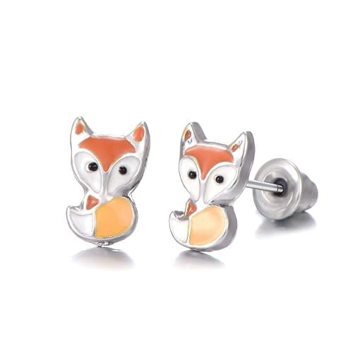 30 Pairs Hypoallergenic Earrings for Girls Sensitive Ears with Stainless Steel Post -Assorted Cute Stud Earrings for Teens Girls Women thumbnail 6