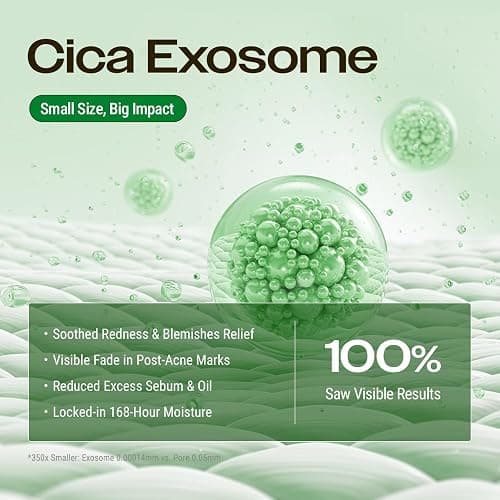 YUMU Cica Exosome Zinc Blemish Relief Cream, Face Moisturizer for Sensitive, Acne-Prone Skin, Lightweight, Breakouts, Barrier Repair, Hydration, Soothing, Oil-Free, Korean Skincare (80 ml/2.70 fl.oz.) thumbnail 6