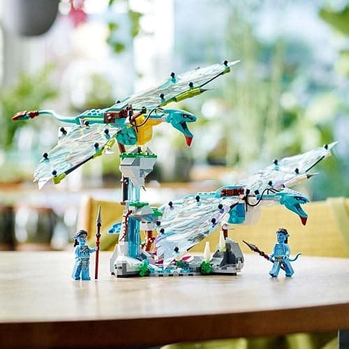 LEGO Avatar Jake and Neatili's Banshee First Flight 75572 Toy Blocks, Present, Fantasy Movie, Boys, Girls, Ages 9 and Up thumbnail 6