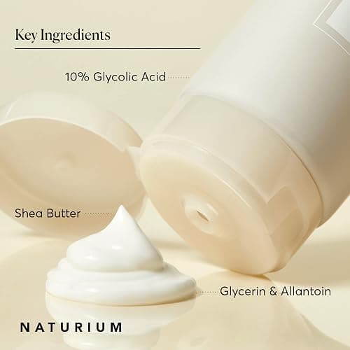 Naturium The Smoother Glycolic Acid Body Lotion, Resurfacing & Exfoliating Treatment, with 10% Glycolic Acid, 8 oz thumbnail 4