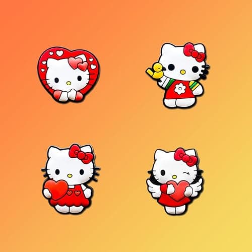 12 15Pcs Cute Charms for Croc Clog Shoes Decoration, Cats Charms Accessories for Shoe thumbnail 4