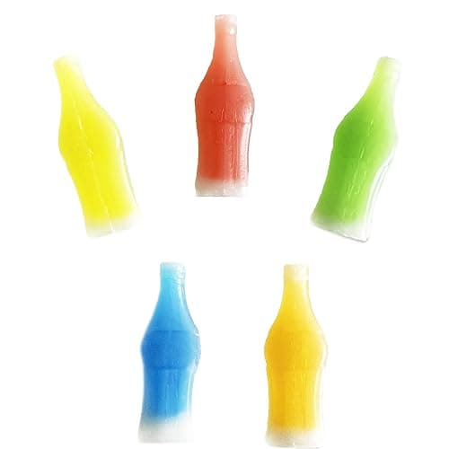 Fruidles Original Wax Bottles Candy Drinks, Liquid Filled Mini Drinks, Party Favorite Treats (Half Pound) thumbnail 2