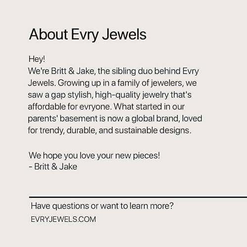 EVRY JEWELS WATERPROOF Gold or Silver Plated Beaded Hand Chain thumbnail 8