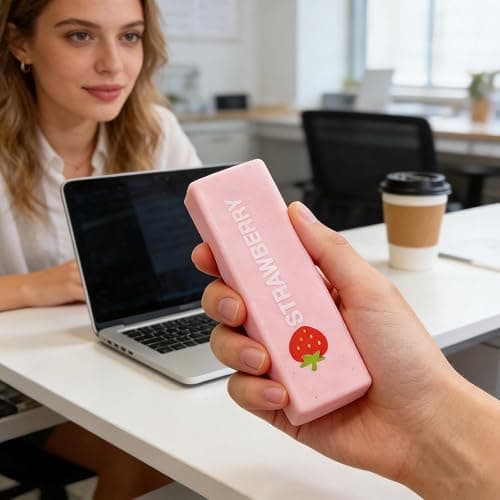 feneihe Strawberry Stress Relief Toy - Slow Rising Fidget Toys, Realistic Food Squeeze Toys for Kids Adults, Sensory Stress Relief ASMR Toy for Anxiety & Focus Strawberry thumbnail 3