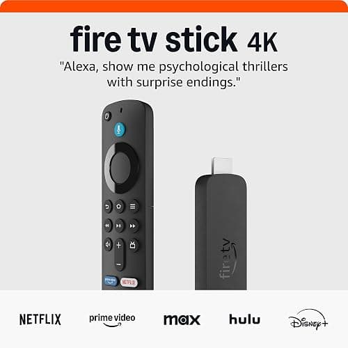 Amazon Fire TV Stick 4K (newest model) with AI-powered Fire TV Search, Wi-Fi 6, stream over 1.5 million movies and shows, free & live TV - Fire TV Stick 4K thumbnail 7