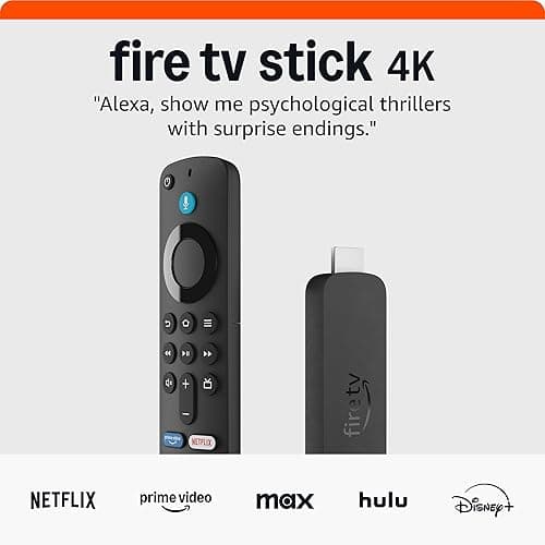 Amazon Fire TV Stick 4K (newest model) with AI-powered Fire TV Search, Wi-Fi 6, stream over 1.5 million movies and shows, free & live TV - Fire TV Stick 4K thumbnail 7