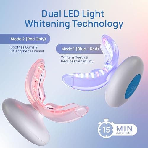 Whitebite Pro Vertical Dual LED Teeth Whitening Kit with Charging Dock – Professional at-Home Dental Whitening Machine with Pens, Tooth Stain Remover for Sensitive Teeth, Travel-Friendly Oral Hygiene thumbnail 4
