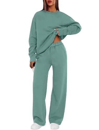 XIEERDUO Sweatsuits Women 2 Piece Outfit Matching Lounge Sets Fall Outfits 2025 Fashion Clothing Crewneck Track Suits - Image 1
