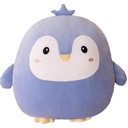 Grafingy Penguin Plush Pillow, 8 inch Penguin Stuffed Animal Toy Soft Penguin Plushies Throw Pillow Toys Gifts for Room Decor Kids Birthday Valentine - Penguin - 8 inch - Image 1