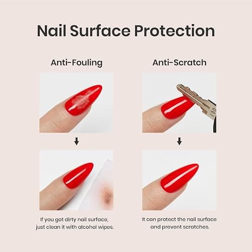 Beetles 2 Pcs 15ml No Wipe Gel Top Coat and Base Coat Set - Shine Finish and Long Lasting, Soak Off LED Nail Lamp Gel Base Top Coat Finish Nail Art Design Manicure Gifts for Women thumbnail 5